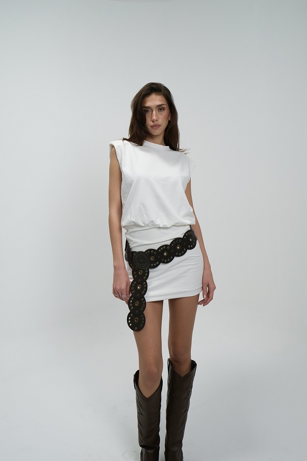 Japone Kol Vatkalı Elbise Japone Kol Vatkalı Elbise 5